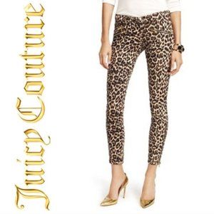 Juicy Couture Leopard Cheetah Print Jeans Pants Size 32